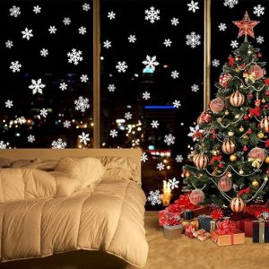 Christmas window clings