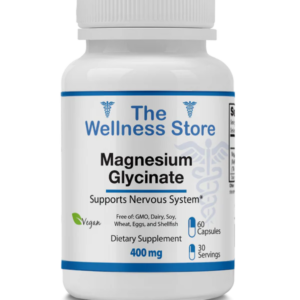 Magnesium Glycinate 400mg - Chelated Magnesium for Sleep & Relaxation
