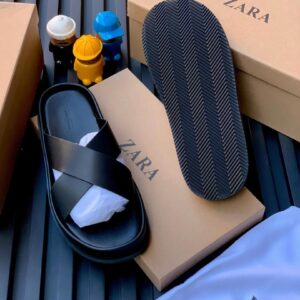 Zara Luxury Slide Fully Boxed - Original Premium Slides for Men