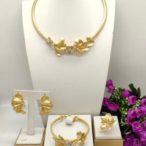 Jewelry Set 4 In 1 Bridal Jewelry Set Non-Tarnish